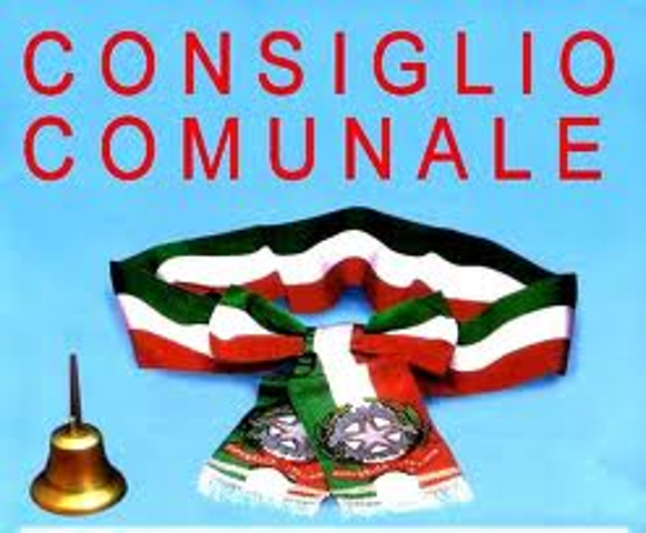 CONSIGLIO COMUNALE  31 MAGGIO 2023 ORE 18.30